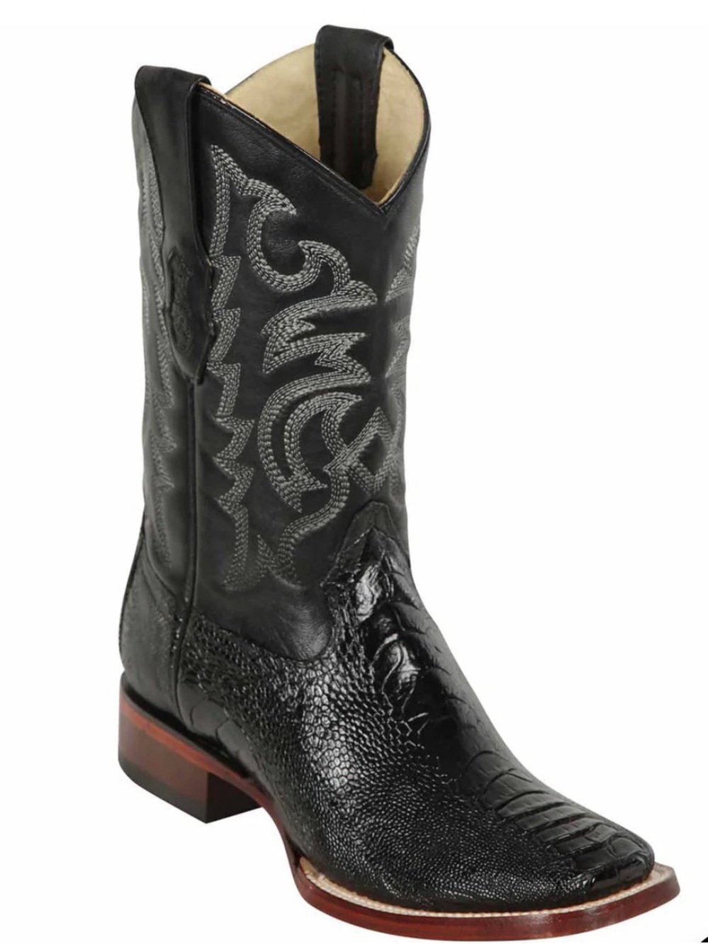 Western Cowboy Boots - Classic Embroidered Leather